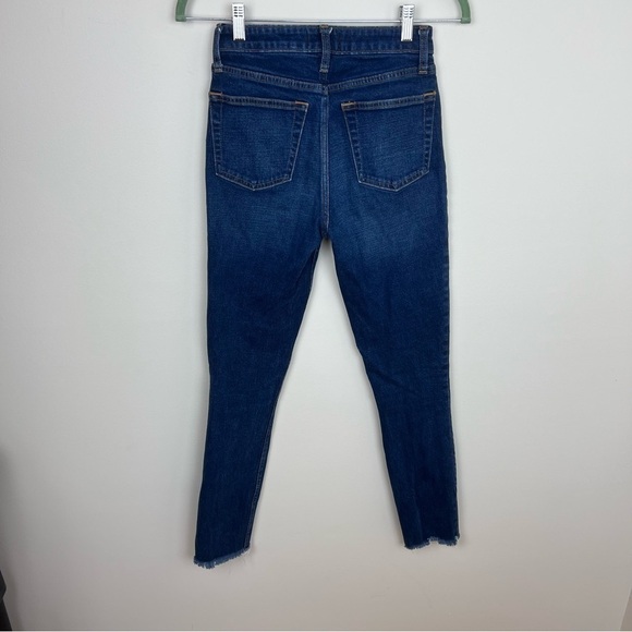 A&F Simone High Rise Slim Dark Wash Jeans - Picture 6 of 11